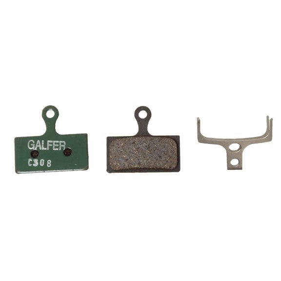 Disc Brake Pads Galfer Galfer Shimano XTR 2011-18 XT 2014- M9020/8100/988/985/980/785/675 Disc Brake Pads - Pro Compound Dark Olive Green