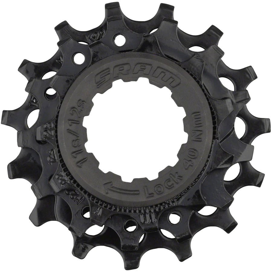 Cassettes and Cogs SRAM SRAM Eagle PG-1210/1230 Cassette Replacement Cogs - 11-13-15 Cogs Lockring Included Dark Slate Gray
