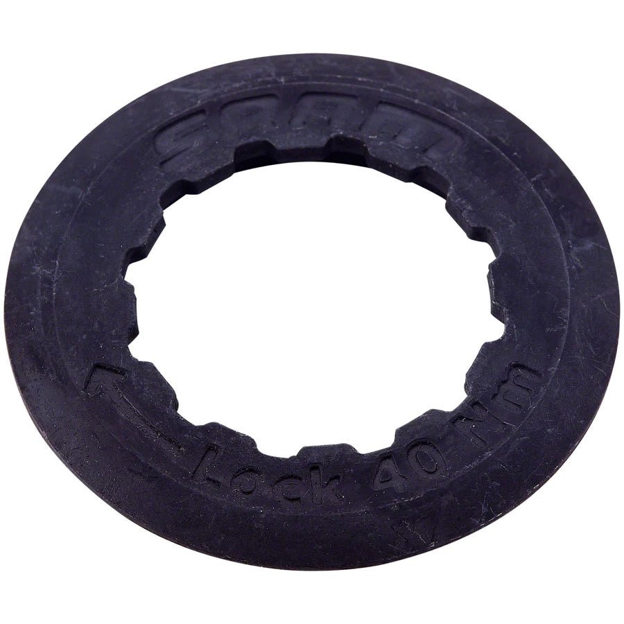 Cassette Spacers and Lockrings SRAM SRAM Cassette Lockring for 12 Tooth First Cog Steel Dark Slate Gray