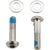 Disc Brake Parts SRAM SRAM Flat Mount Disc Caliper Bracket Bolts 27mm Titanium Gray