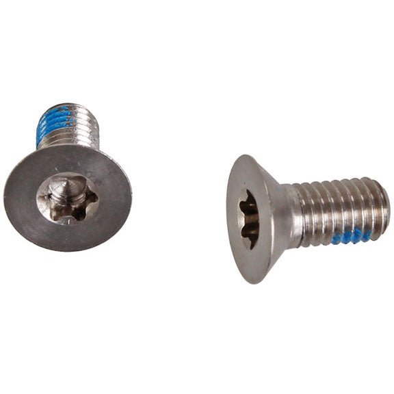 Disc Brake Parts SRAM SRAM Flat Mount Fork Adaptor Bolts 5mm Stainless Steel Dim Gray