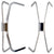 Disc Brake Parts SRAM SRAM/Avid Pad Spreader Springs Guide X0 Trail: Pair Gray