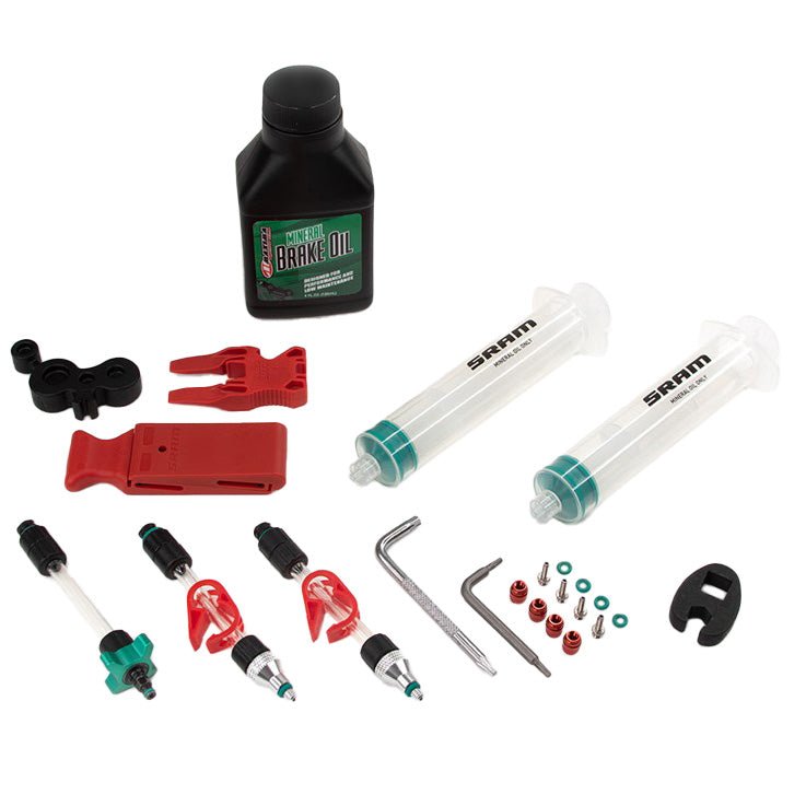 Brake Tools SRAM SRAM DB8/Maven Standard Mineral Oil Bleed Kit - Mineral Oil Included Dark Slate Gray