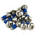 Disc Rotor SRAM SRAM Titanium T25 Rotor Bolt Kit - Silver Set of 12 Dark Slate Gray