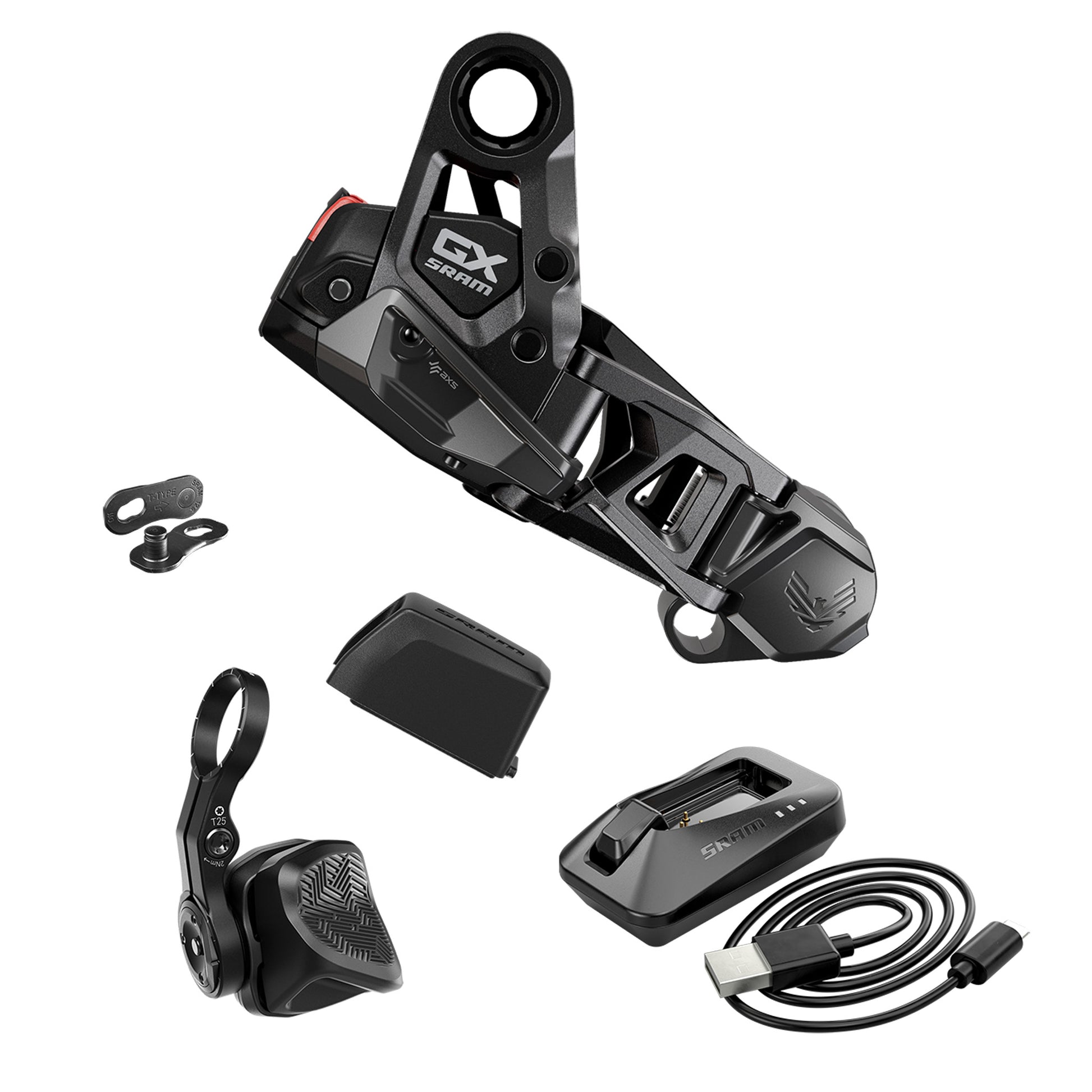 Derailleur Parts SRAM SRAM GX T-Type Eagle AXS Upgrade Kit Dark Slate Gray