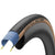 Tires Goodyear Goodyear Eagle Sport Tube Type Tire 700 x 28c Tan Dark Slate Gray