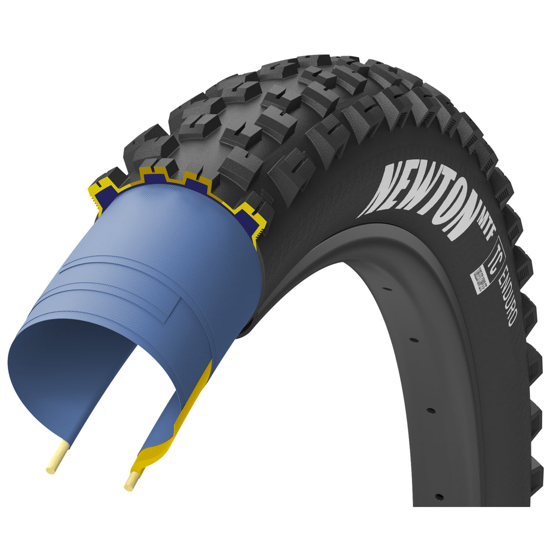 Tires Goodyear Goodyear Newton MTF Enduro Tubeless 29x2.5" Black Dark Slate Gray