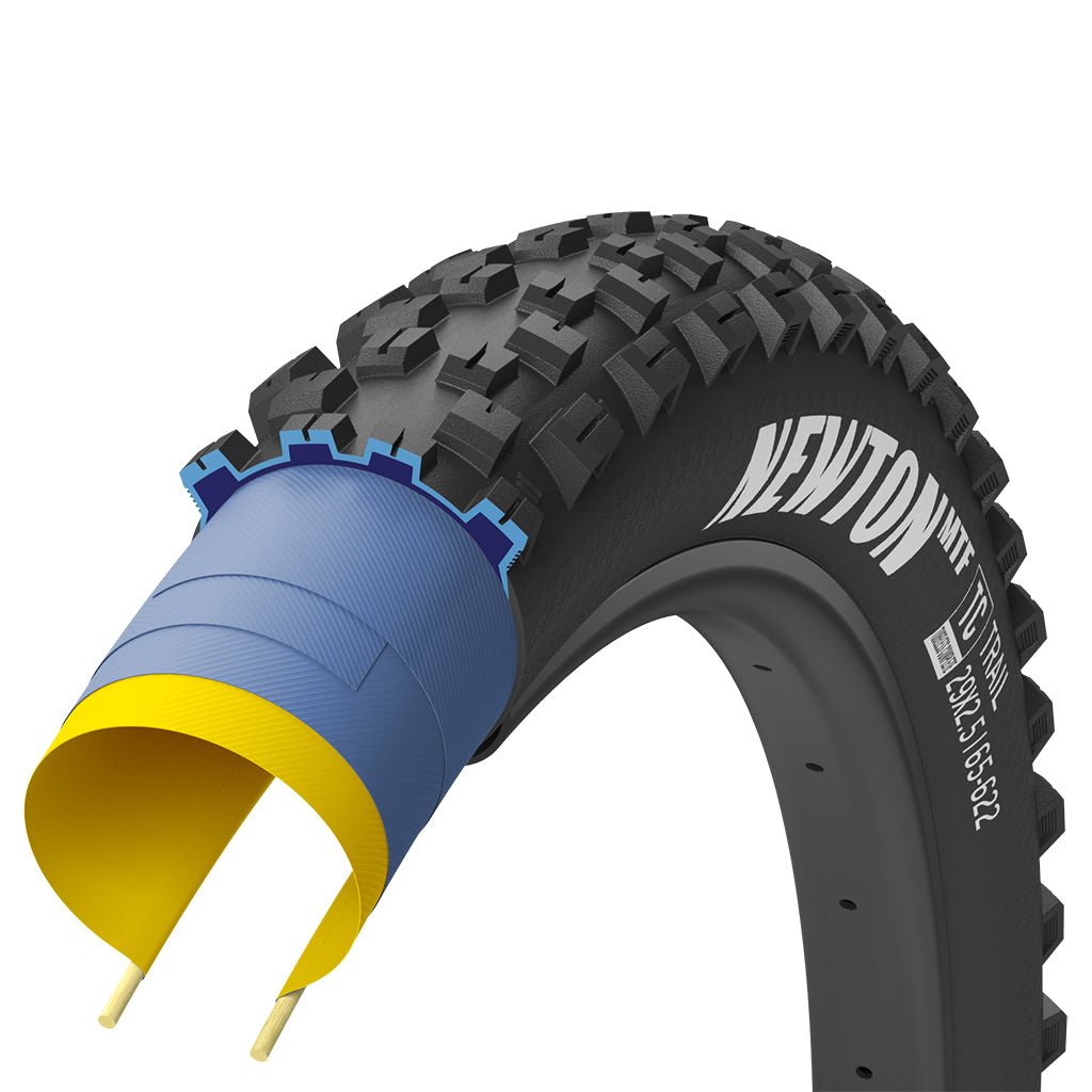 Tires Goodyear Goodyear Newton MTF Trail Tubeless 29x2.5" Black Dark Slate Gray