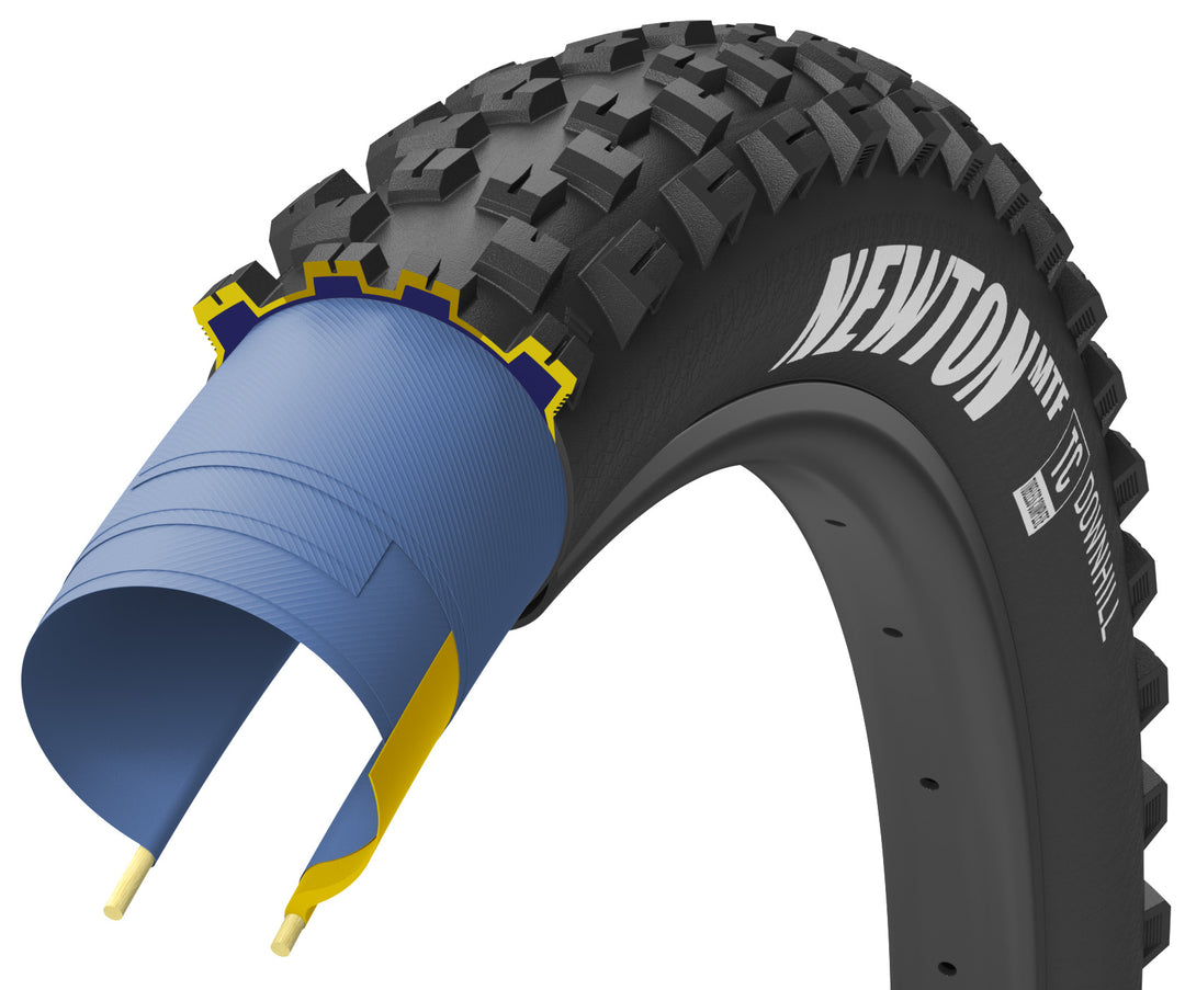 Tires Goodyear Goodyear Newton MTF Downhill Tubeless 29x2.5" Black Dark Slate Gray