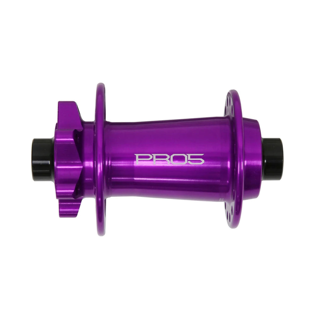 Front Hub Hope Hope Pro 5 Front Hub - 15 x 110mm 6-Bolt Purple 32H Dark Magenta