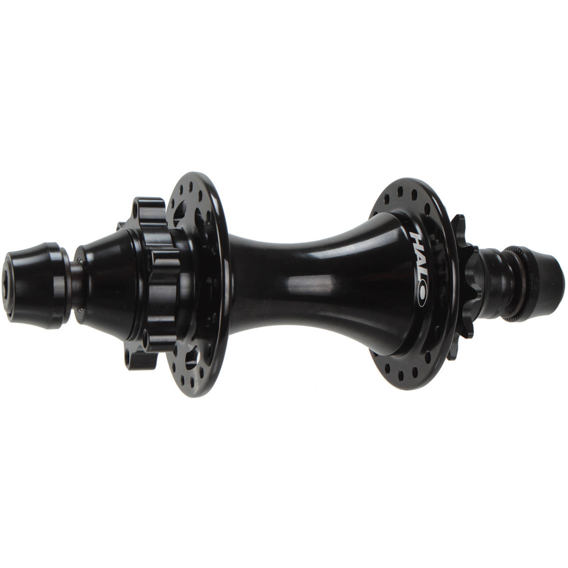 Hubs Halo Halo DJD Bush Drive Rear Hub (10/14mm) 32h Black Black