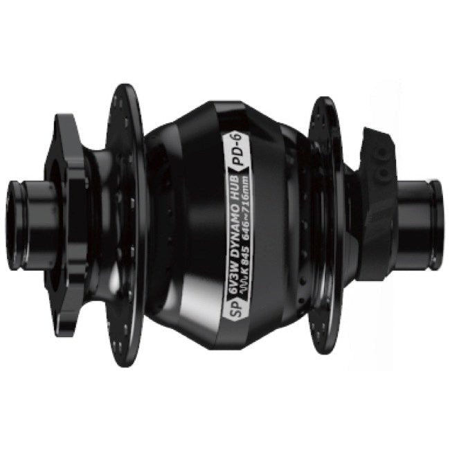 Dynamo & Generator Light Shutter Precision Shutter Precision PD-6 IS-Disc Front T-A Hub 15x100mm 32h - Black Black