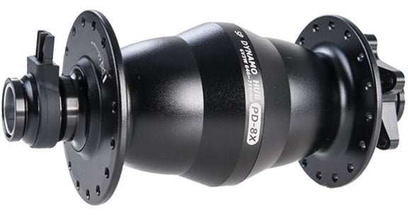 Dynamo & Generator Light Shutter Precision Shutter Precision PD-8X Fat IS-Disc Front T-A Hub 15x150mm 32h - Blk Dark Slate Gray