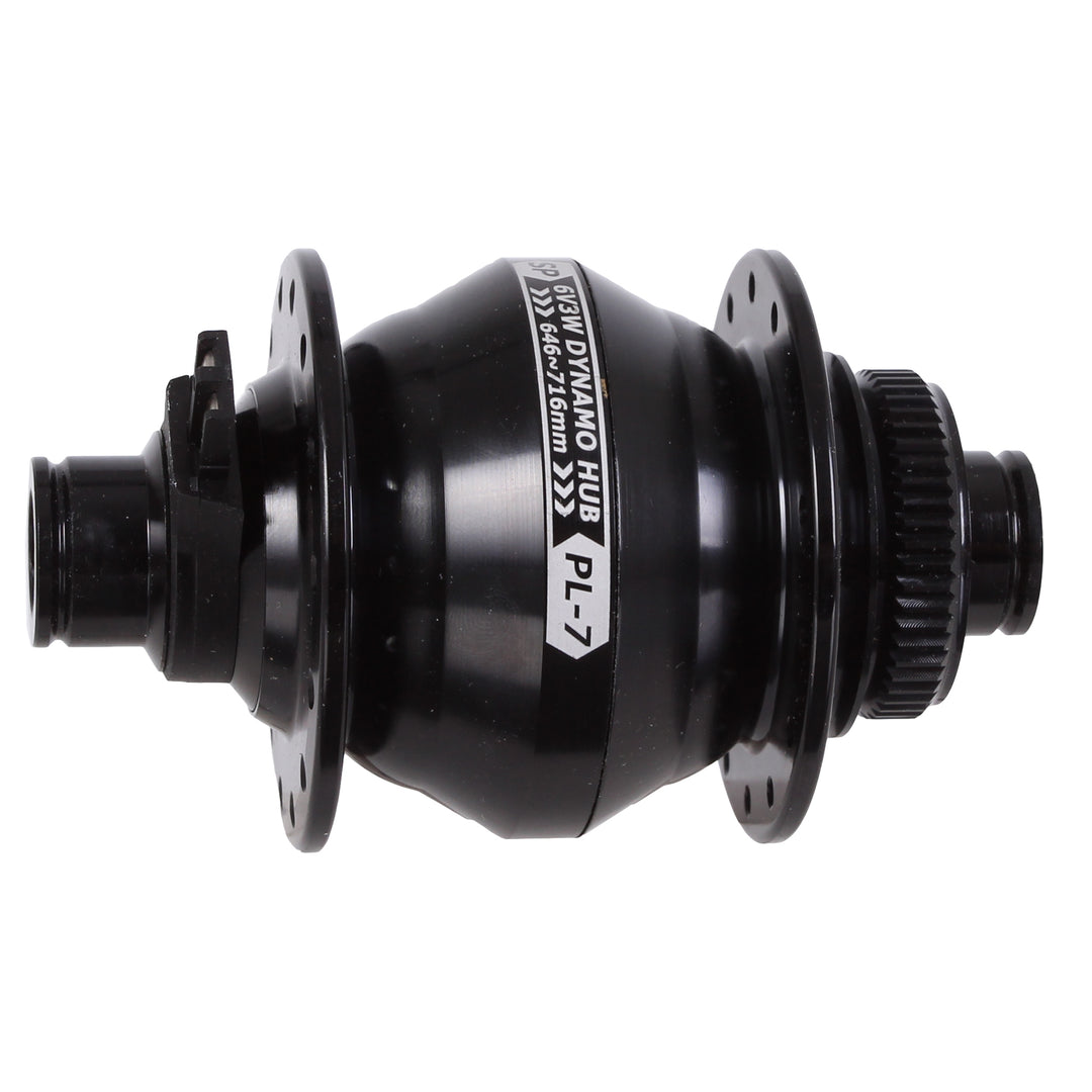 Dynamo & Generator Light Shutter Precision Shutter Precision PL-7 CL-Disc Front T-A Hub 12x100mm 28h - Black Black