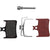Disc Brake Pads Hope Hope RX4-SR Disc Brake Pads - For RX4 Caliper SRAM Standard Organic Compound Dark Olive Green