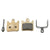 Disc Brake Pads Hope Hope X2 Disc Brake Pads - Sintered Compound Rosy Brown