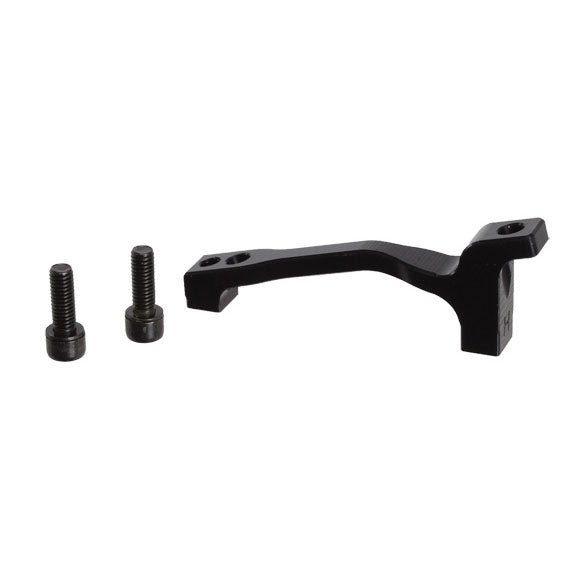 Disc Brake Adapters & Bolts Hope Hope +23 74mm Caliper Adapter (PM) F-203mm Black Black