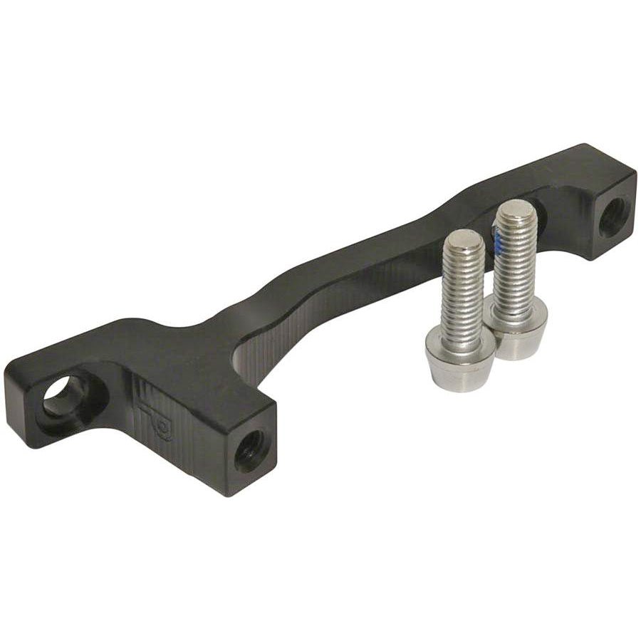 Disc Brake Adapters & Bolts Hope Hope Mount M-Post Disc Brake Adaptor - Post Caliper 160 to Post 200 Black Dark Slate Gray