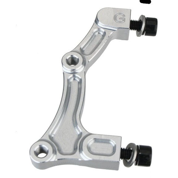 Disc Brake Adapters & Bolts Hope Hope 51mm Caliper Adapter R-203mm Gray