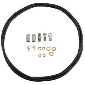Disc Hose and Parts Hope Hope 5mm Tubing Kit M6 (0d/90d) 1600mm Black Antique White