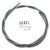 Disc Hose and Parts Hope Hope Braided Stainless Hydraulic Hose Kit Fittings - Mfg by Goodridge Hope Slate Gray