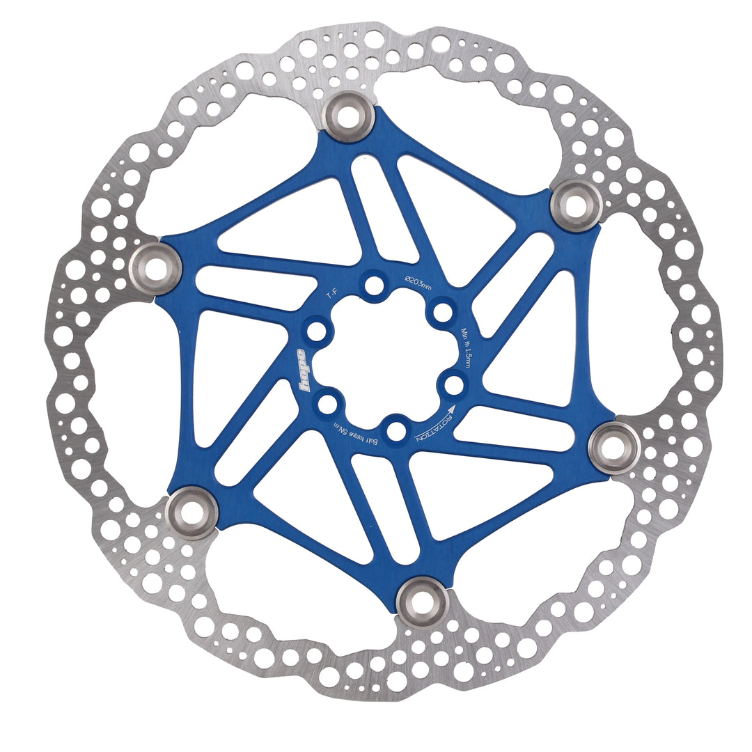 Disc Rotor Hope Hope Floating Rotor Floating/Wave 203mm Blue Light Slate Gray