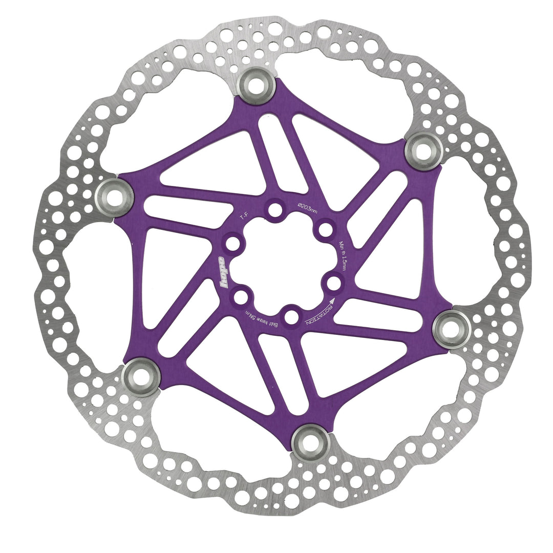 Disc Rotor Hope Hope Floating Rotor Floating/Wave 203mm Purple Slate Gray
