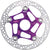 Disc Rotor Hope Hope RX Disc Rotor - 160mm Center-Lock Purple Light Gray