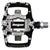Pedals Hope Hope Union TC Pedals - Dual Sided Clipless with Platform 9/16" Black Light Gray