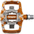Pedals Hope Hope Union TC Pedals - Dual Sided Clipless with Platform 9/16" Orange Sienna