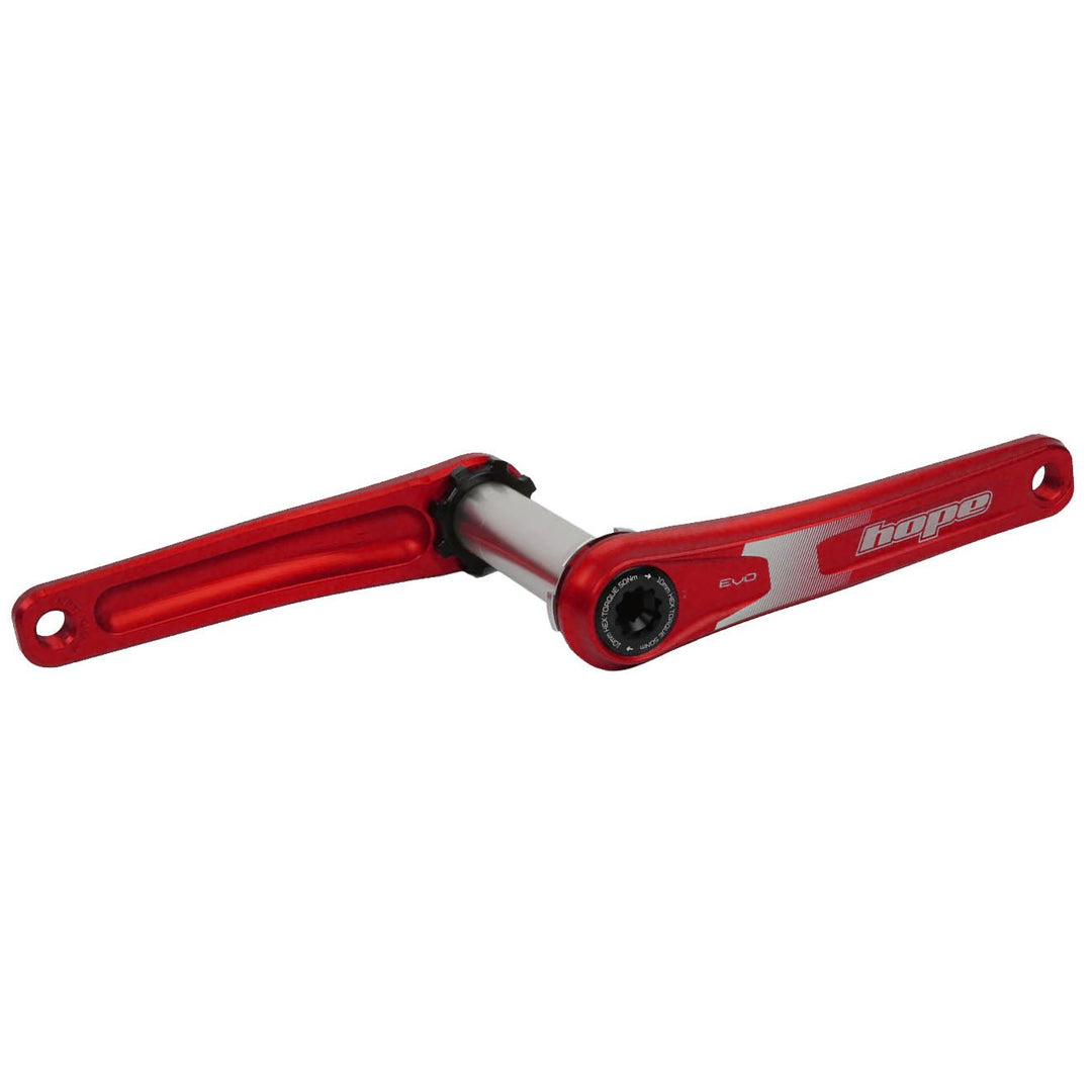 Cranksets and Arms Hope Hope Evo Crankset No Spider(68/73mm) 155mm Red Brown