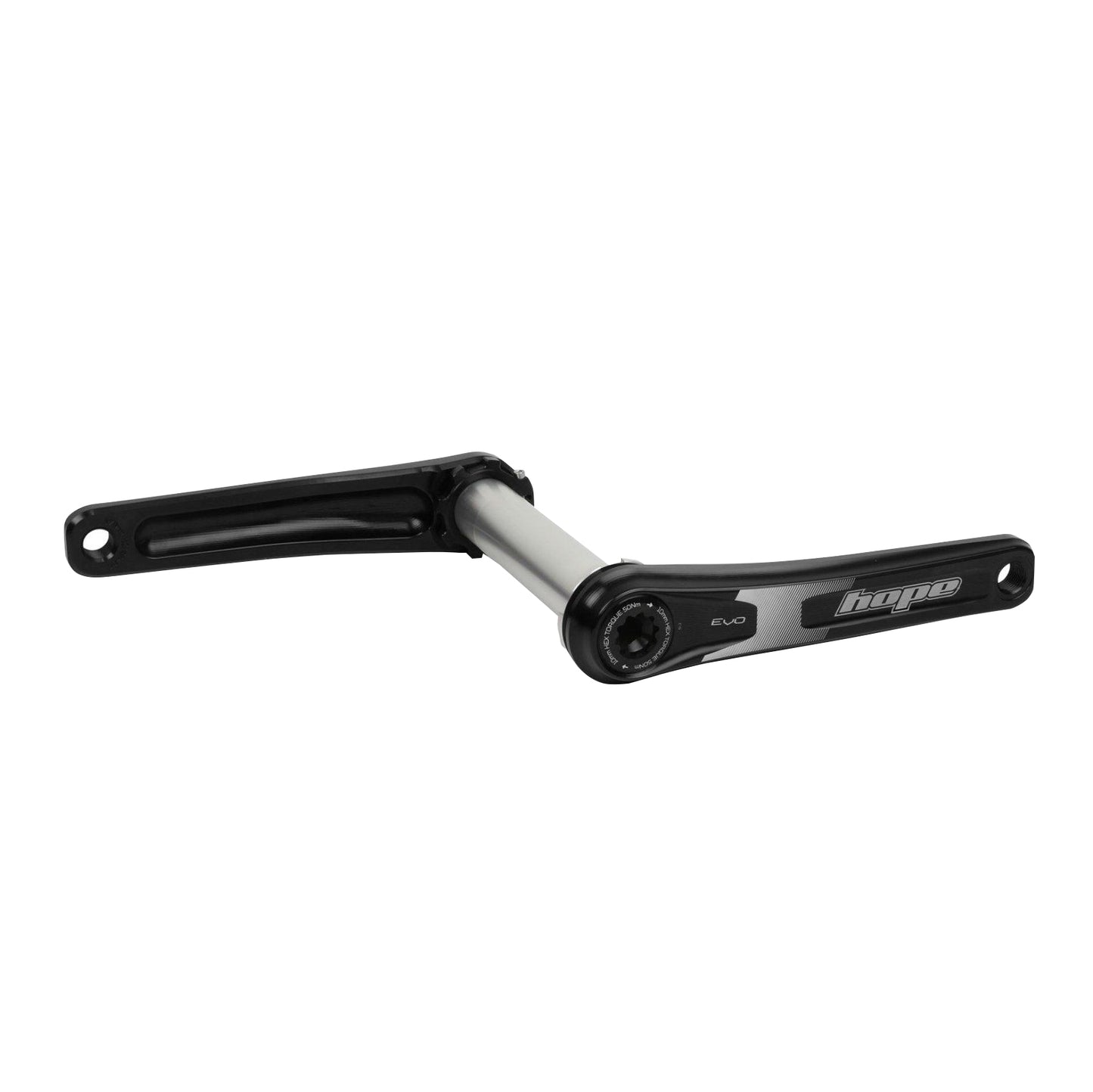 Cranksets and Arms Hope Hope Evo Crankset - 165mm Direct Mount 30mm Spindle For 135/142/141/148mm Rear Spacing BLK Black