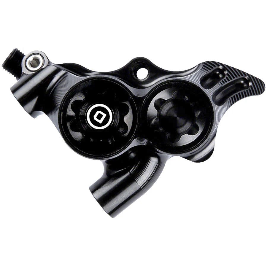 Disc Brake Calipers Hope Hope RX4+ Disc Brake Caliper - Flat Mount DOT Type Black Gray