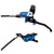 Disc Brake & Lever Hope Hope Tech 4 E4 Disc Brake and Lever Set - Rear Hydraulic Post Mount Blue Dark Slate Gray