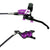 Disc Brake & Lever Hope Hope Tech 4 E4 Disc Brake and Lever Set - Front Hydraulic Post Mount Purple Dark Slate Gray