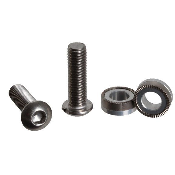 Hub Parts Hope Hope 10mm Stainless Steel Bolts/Washers Pair Dark Slate Gray