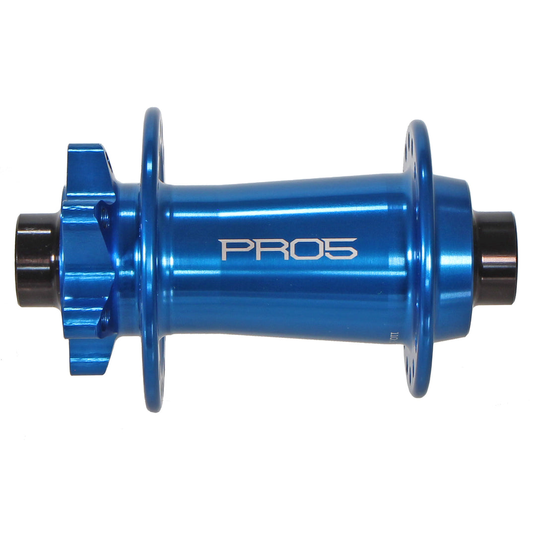 Front Hub Hope Hope Pro 5 Front Hub - 15 x 110mm 6-Bolt Blue 32H Dark Slate Blue