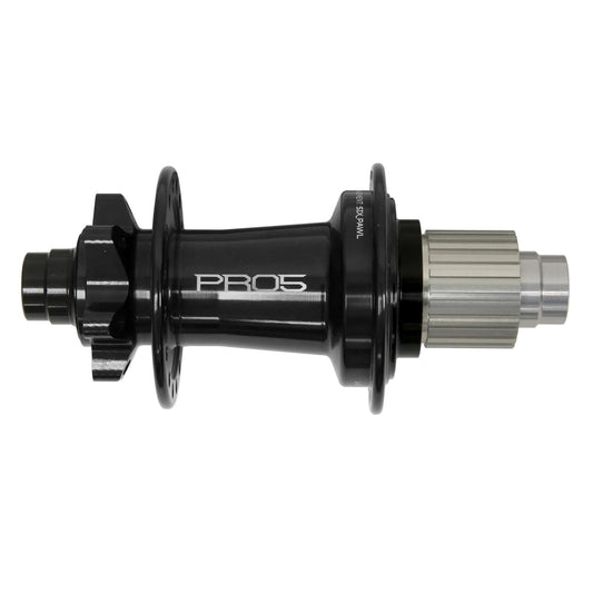Hubs Hope Hope Pro 5 Rear Hub - 12 x 148mm 6-Bolt Micro Spline Black 32H Dark Slate Gray