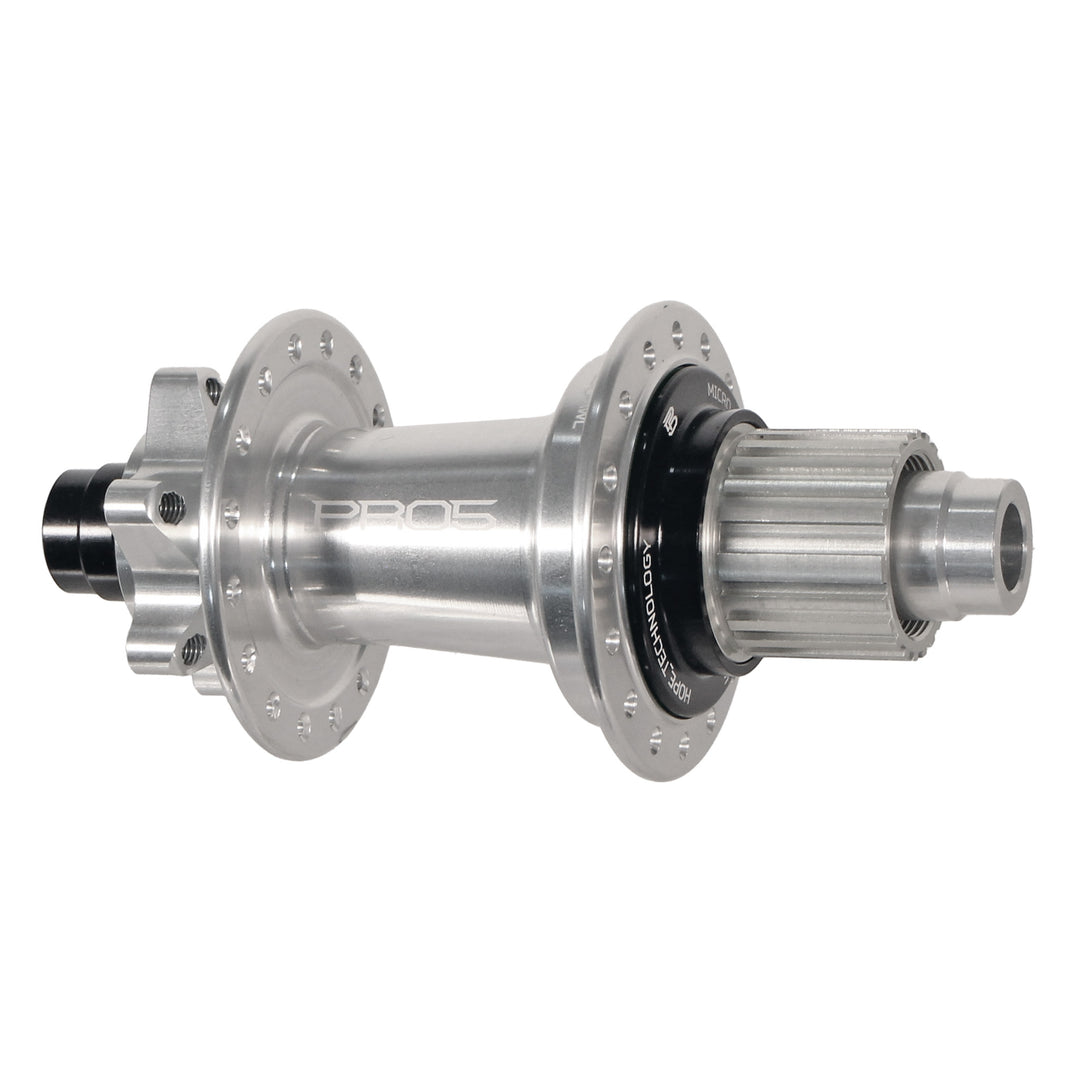 Hubs Hope Hope Pro5 Disc R T-A MS Hub 12x148mm 32h Silver Dark Gray