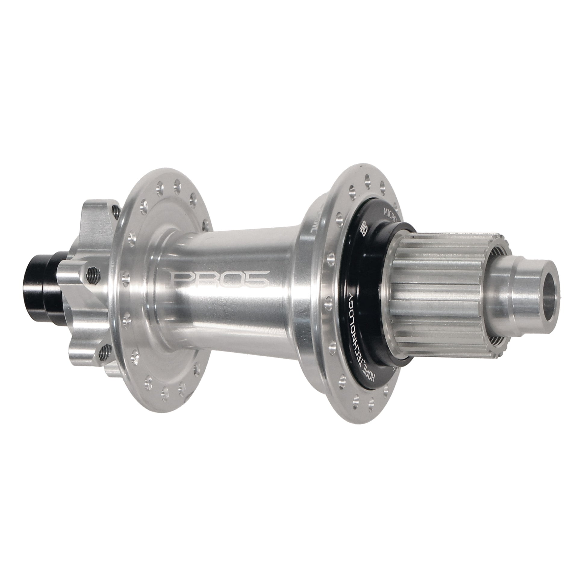 Hubs Hope Hope Pro5 Disc R T-A MS Hub 12x148mm 32h Silver Dark Gray
