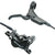 Disc Brake & Lever Hayes Hayes Dominion T4 Disc Brake and Lever - Rear Hydraulic Post Mount Black Dark Slate Gray