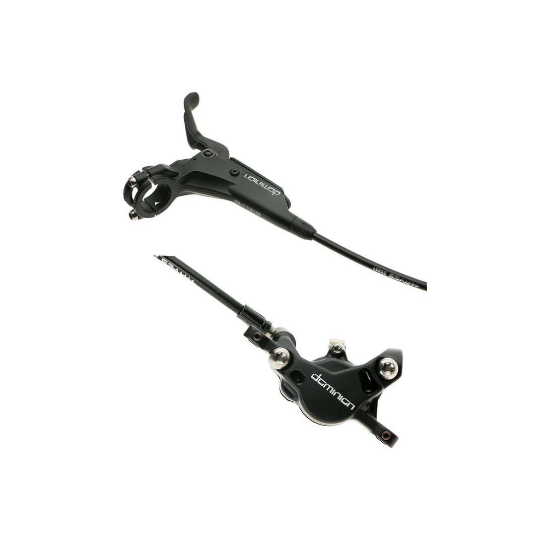Disc Brake & Lever Hayes Hayes Dominion T2 Disc Brake Lever - Front Hydraulic Post Mount BLK Limited Edition Dark Slate Gray