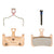 Disc Brake Pads Hayes Hayes Dominion A2 Disc Brake Pads - Sintered T100 Tan