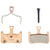 Disc Brake Pads Hayes Hayes Dominion T2 Disc Brake Pads - Semi-Metallic T106 Tan