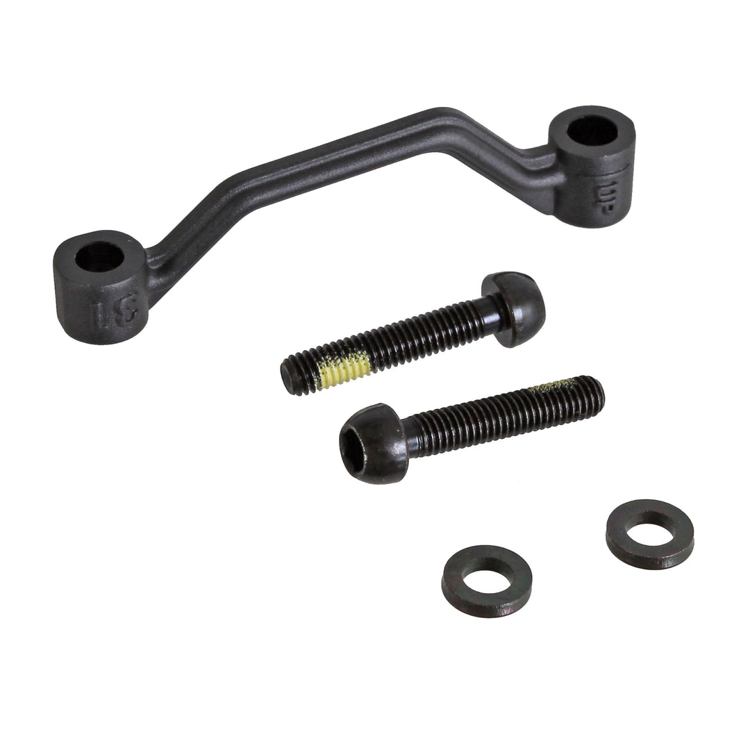 Disc Brake Adapters & Bolts Hayes Hayes Post Mount Disc Brake Adaptor - 160 mm Mount for 180 mm Rotor Dark Slate Gray