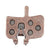 Disc Brake Pads Hayes Hayes Disc Brake Pads Sintered-Metallic HFX 9 Mag MX1 G2 Rosy Brown