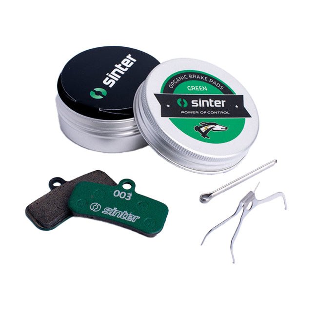 Disc Brake Pads Sinter Sinter Green s2032 Compound Organic Disc Brake Pads - Shimano D Type Sinter Type 003 One Pair Dark Slate Gray