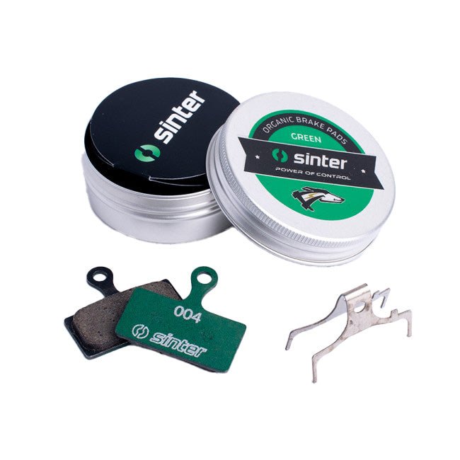 Disc Brake Pads Sinter Sinter Green s2032 Compound Organic Disc Brake Pads - Shimano G Type Sinter Type 004 One Pair Dark Slate Gray