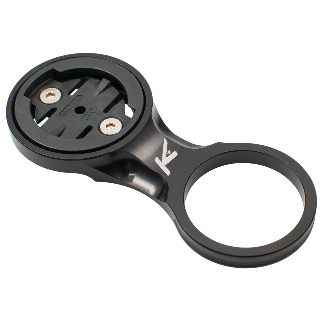 Computers and Accessories K-Edge K-EDGE Fixed Stem Mount for Garmin Quarter Turn Type Computers Black Dark Slate Gray