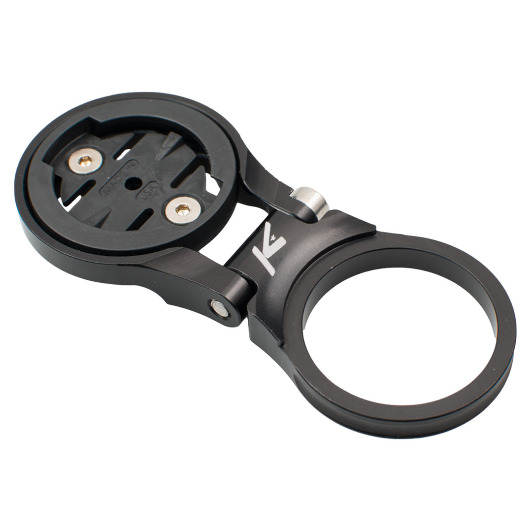 Computers and Accessories K-Edge K-EDGE Adjustable Stem Mount for Garmin Quarter Turn Type Computers Black Dark Slate Gray